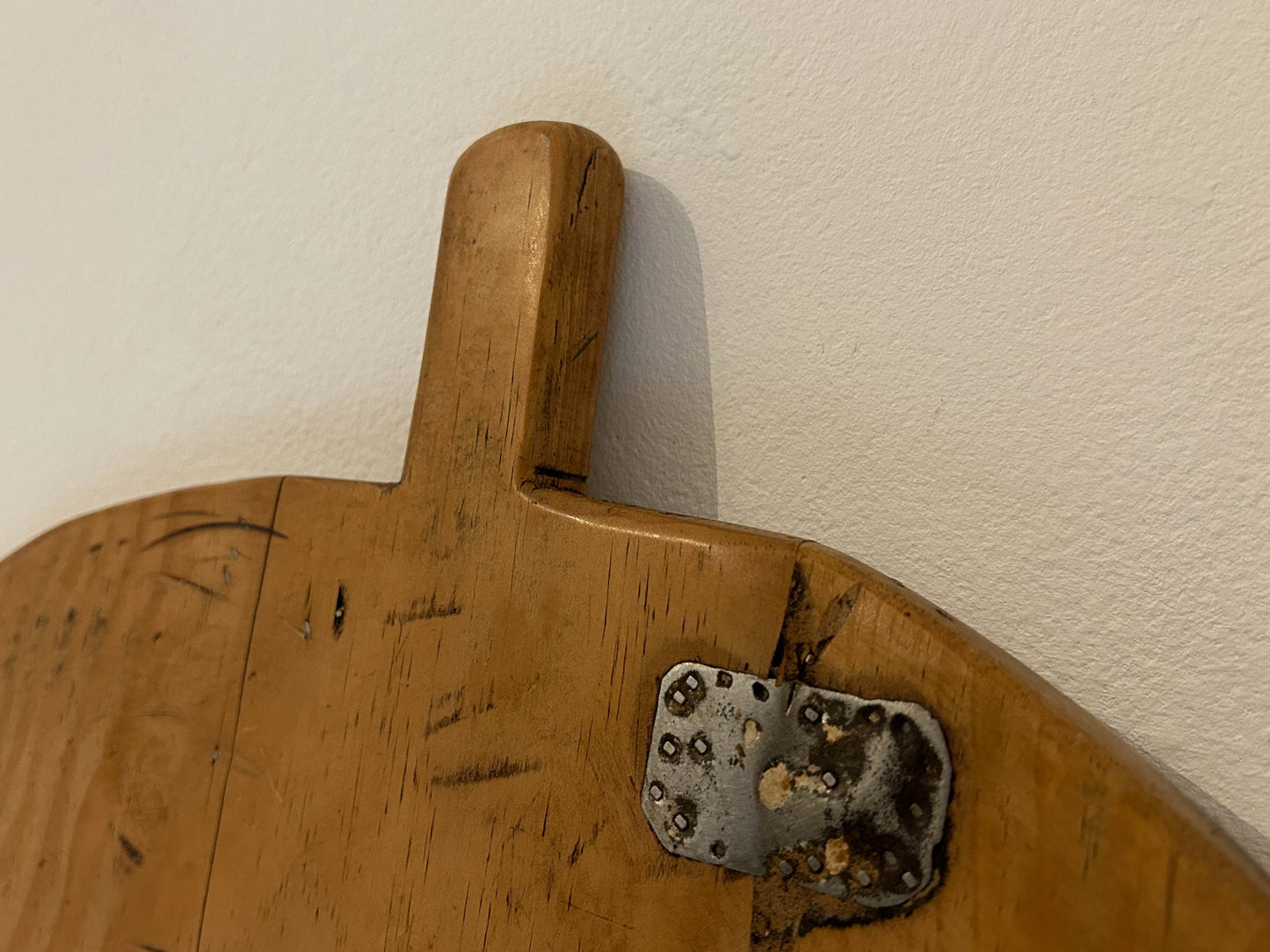 Antique Vintage Rustic Turkish Wooden Charcuterie / Bread Board