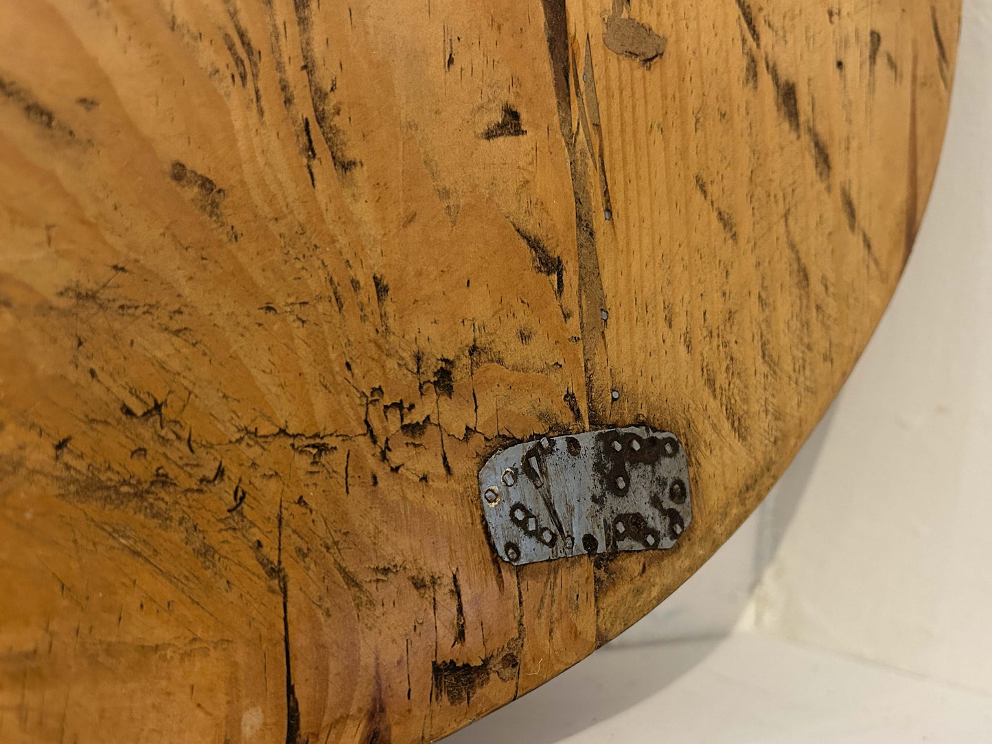 Antique Vintage Rustic Turkish Wooden Charcuterie / Bread Board