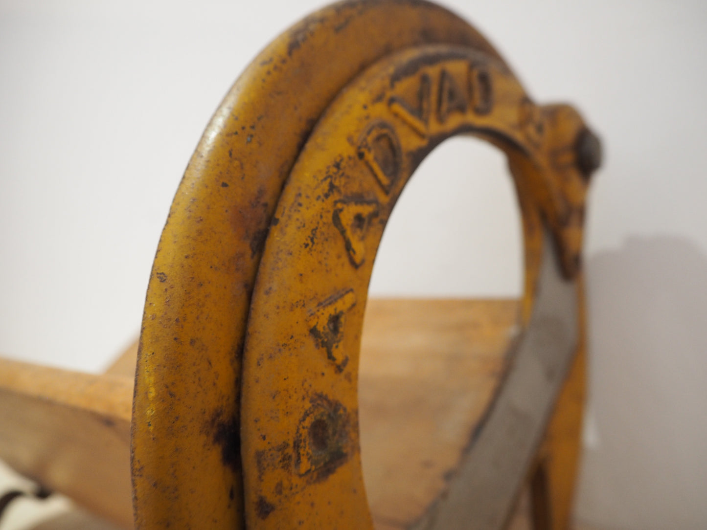 Antique Vintage Royal Raadvad Bread Slicer / Cutter - Cream Danish Breadcutter / Book Holder