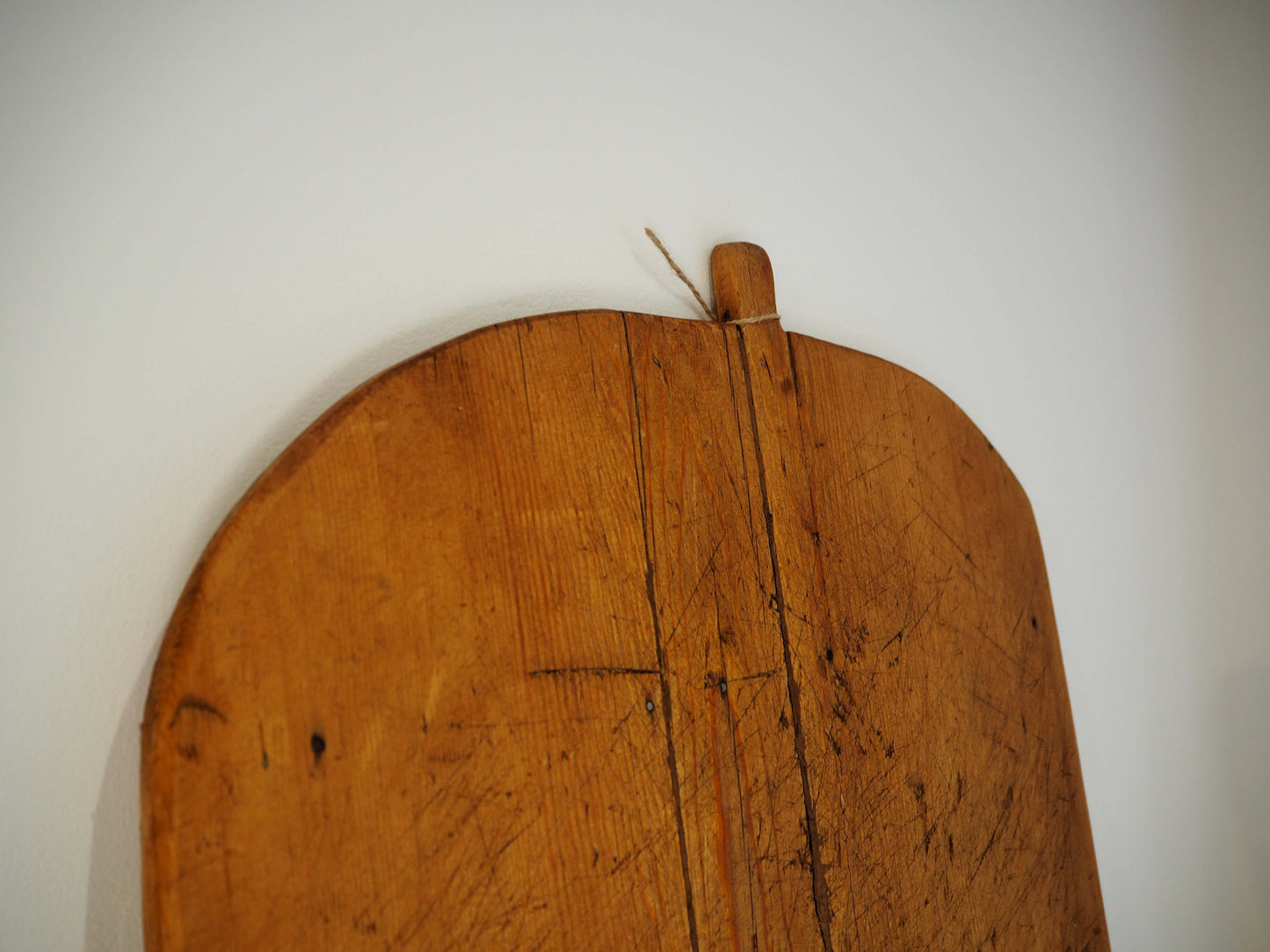 Antique Vintage Large Turkish Wooden Bread Board / Chopping Charcuterie Board / Wooden Serving Plate