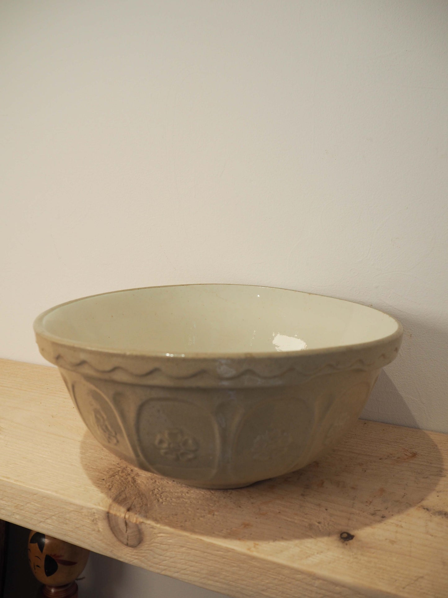 Vintage Original Ceramic Baking Mixing Bowl / Made in England