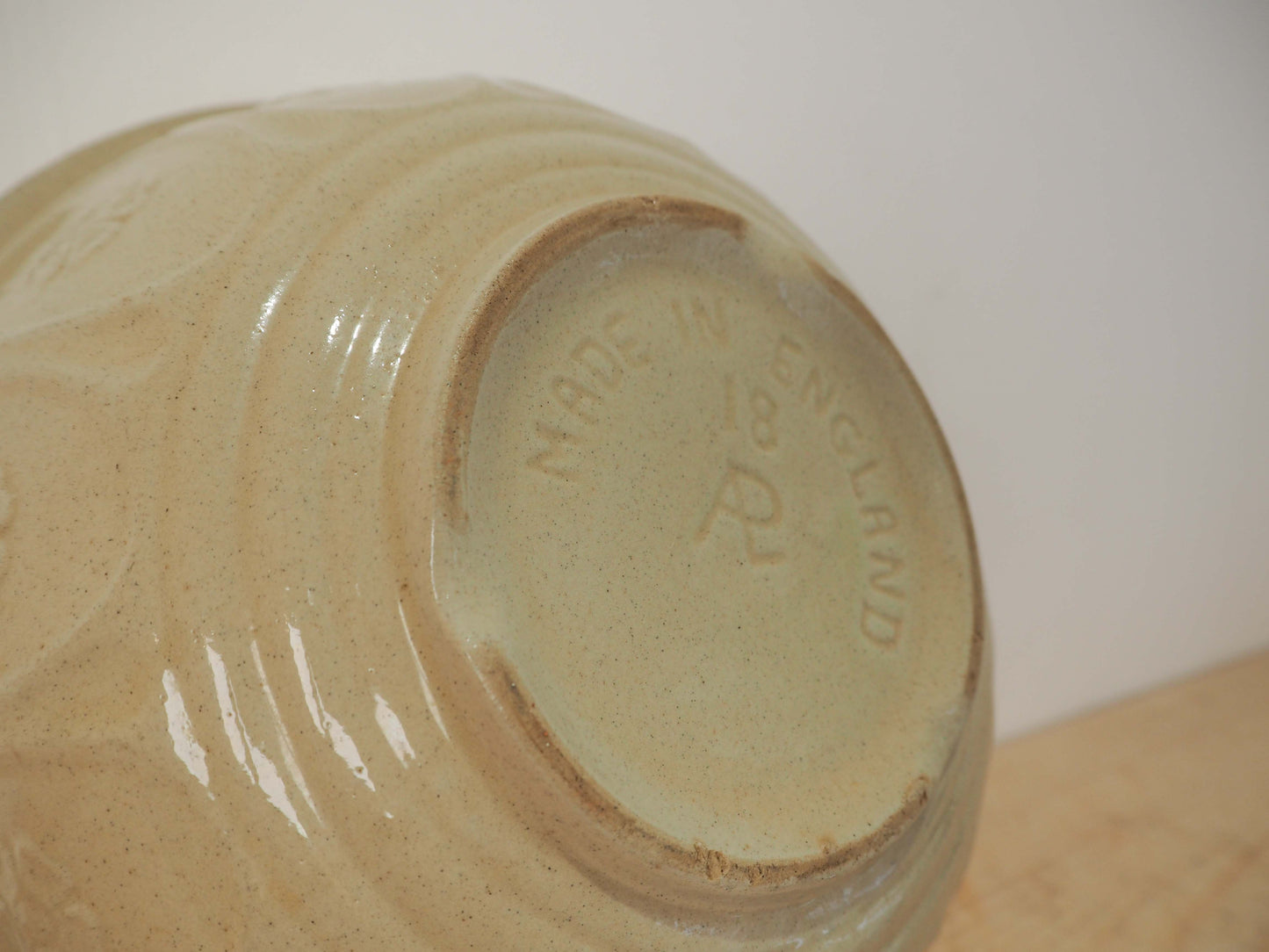 Vintage Original Ceramic Baking Mixing Bowl / Made in England