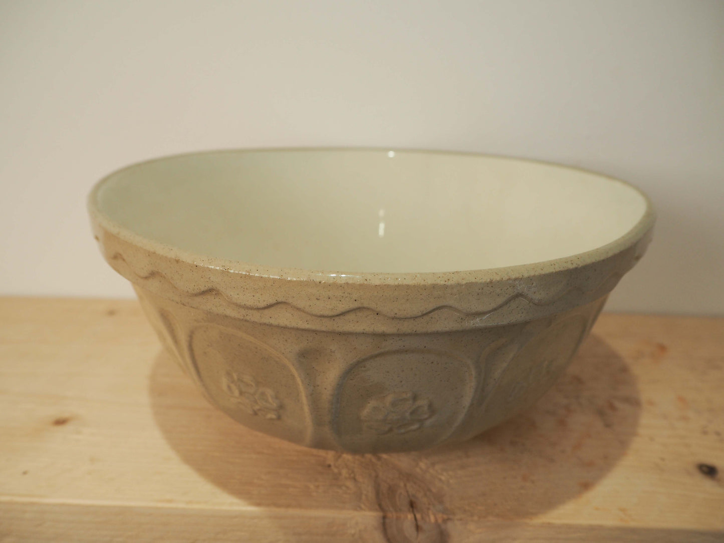 Vintage Original Ceramic Baking Mixing Bowl / Made in England