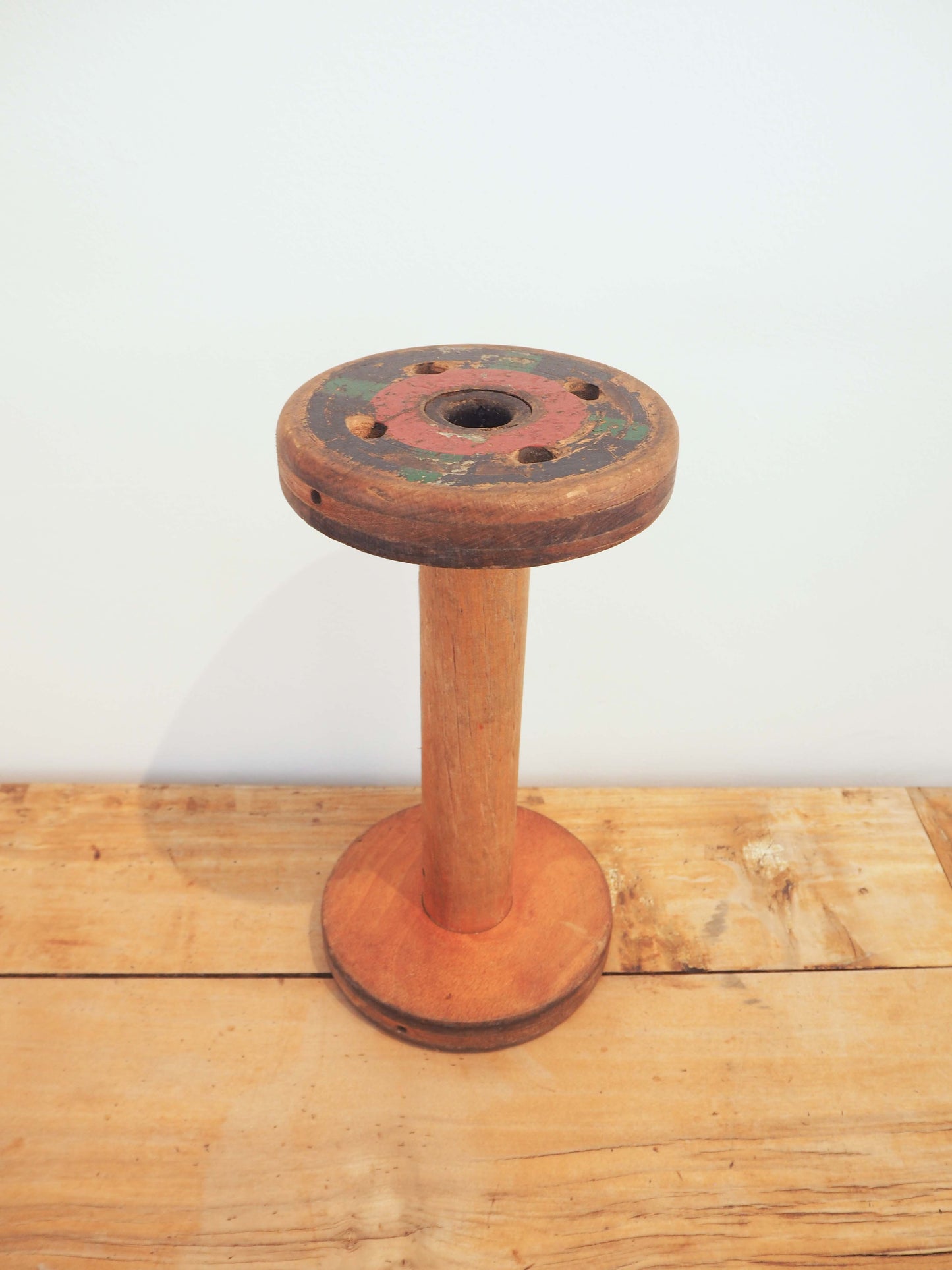 Vintage Wooden Textile Factory Bobbin / Industrial Spools (Sold Individually)