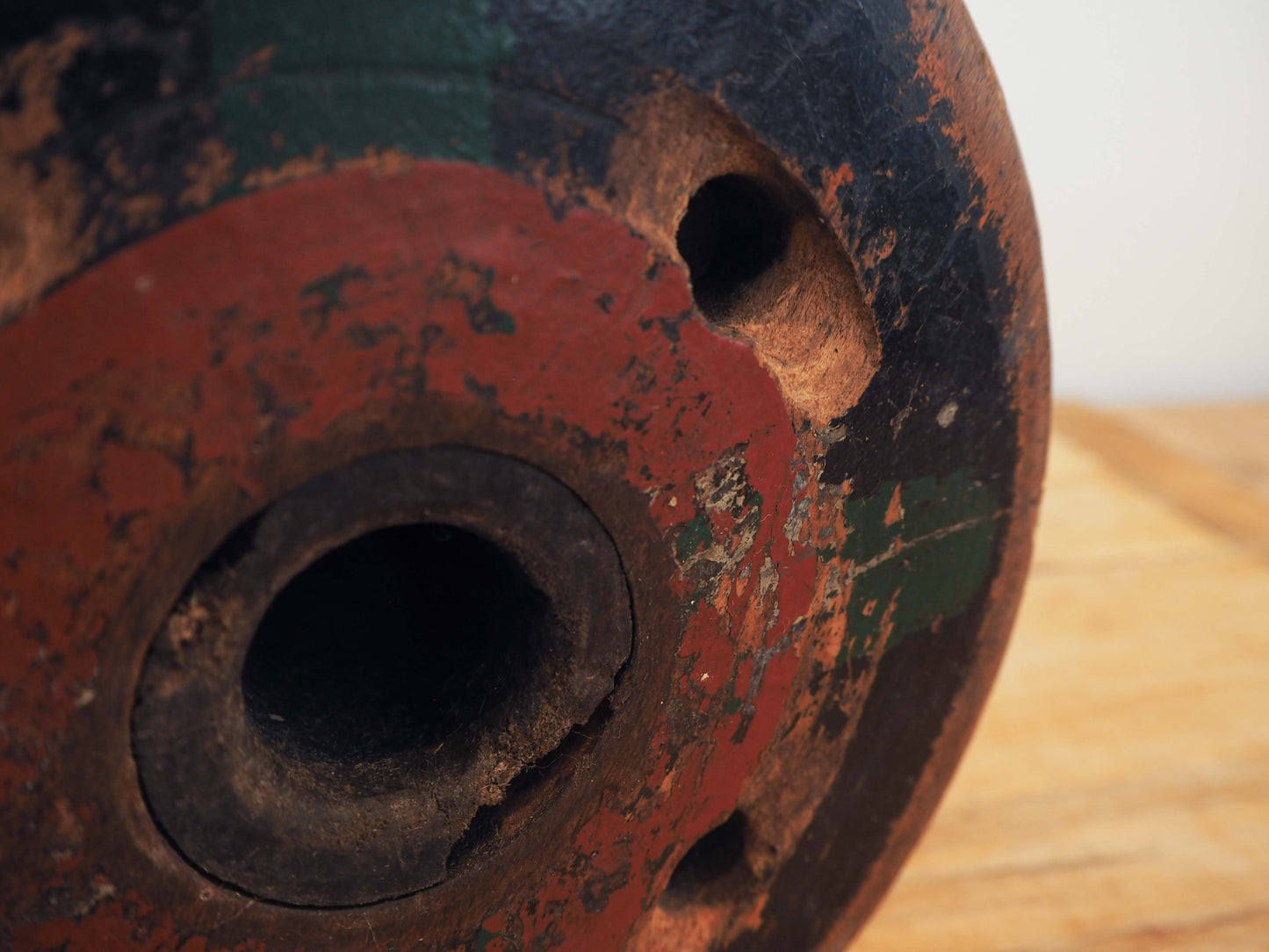 Vintage Wooden Textile Factory Bobbin / Industrial Spools (Sold Individually)