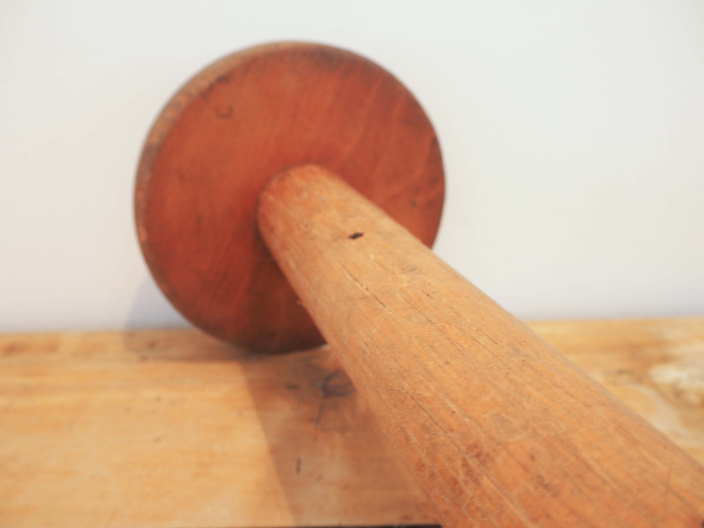 Vintage Wooden Textile Factory Bobbin / Industrial Spools (Sold Individually)