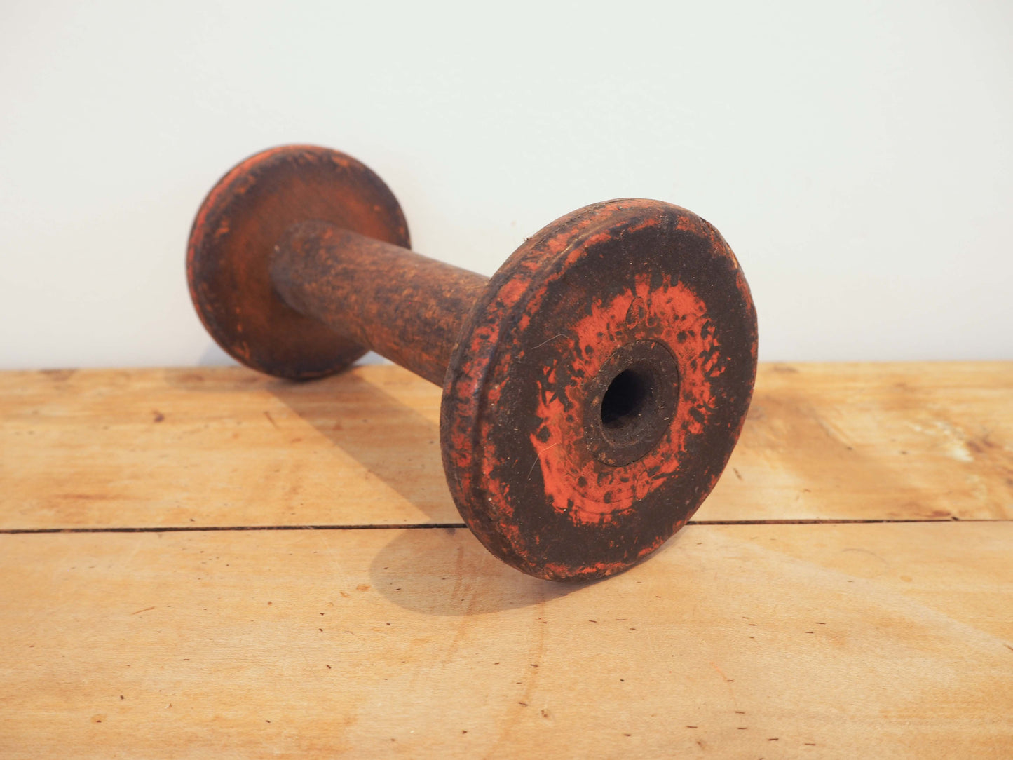 Vintage Wooden Textile Factory Bobbin / Industrial Spools (Sold Individually)
