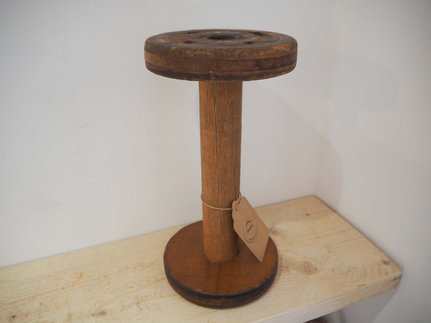 Vintage Wooden Textile Factory Bobbin / Industrial Spools (Sold Individually)