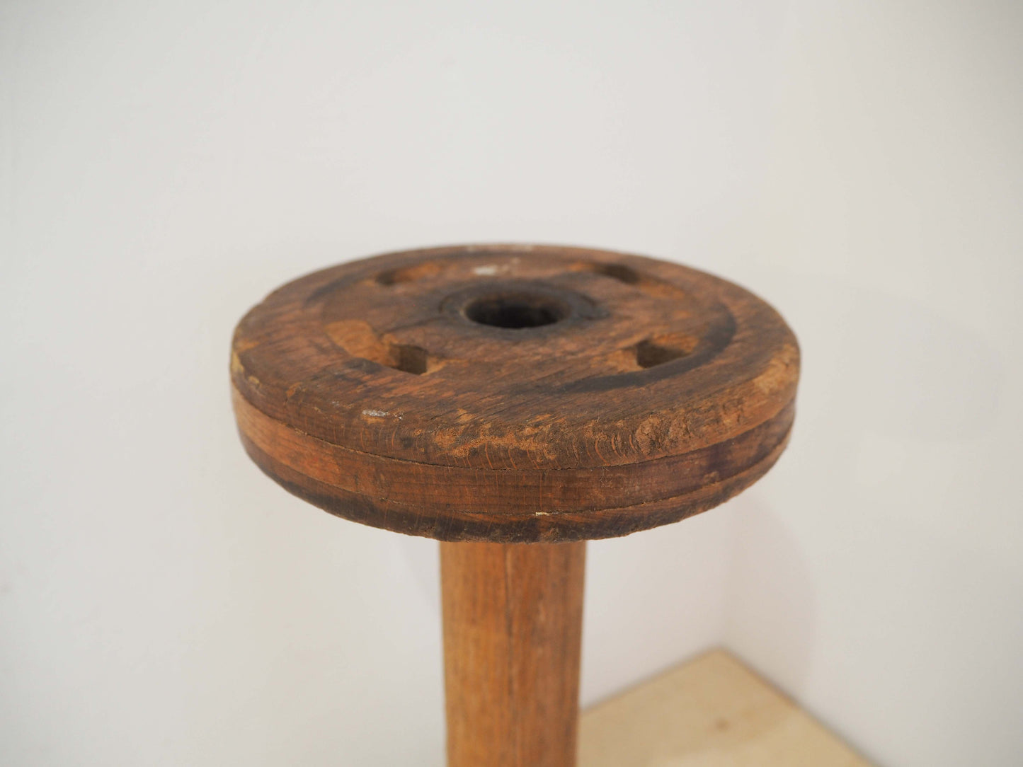 Vintage Wooden Textile Factory Bobbin / Industrial Spools (Sold Individually)