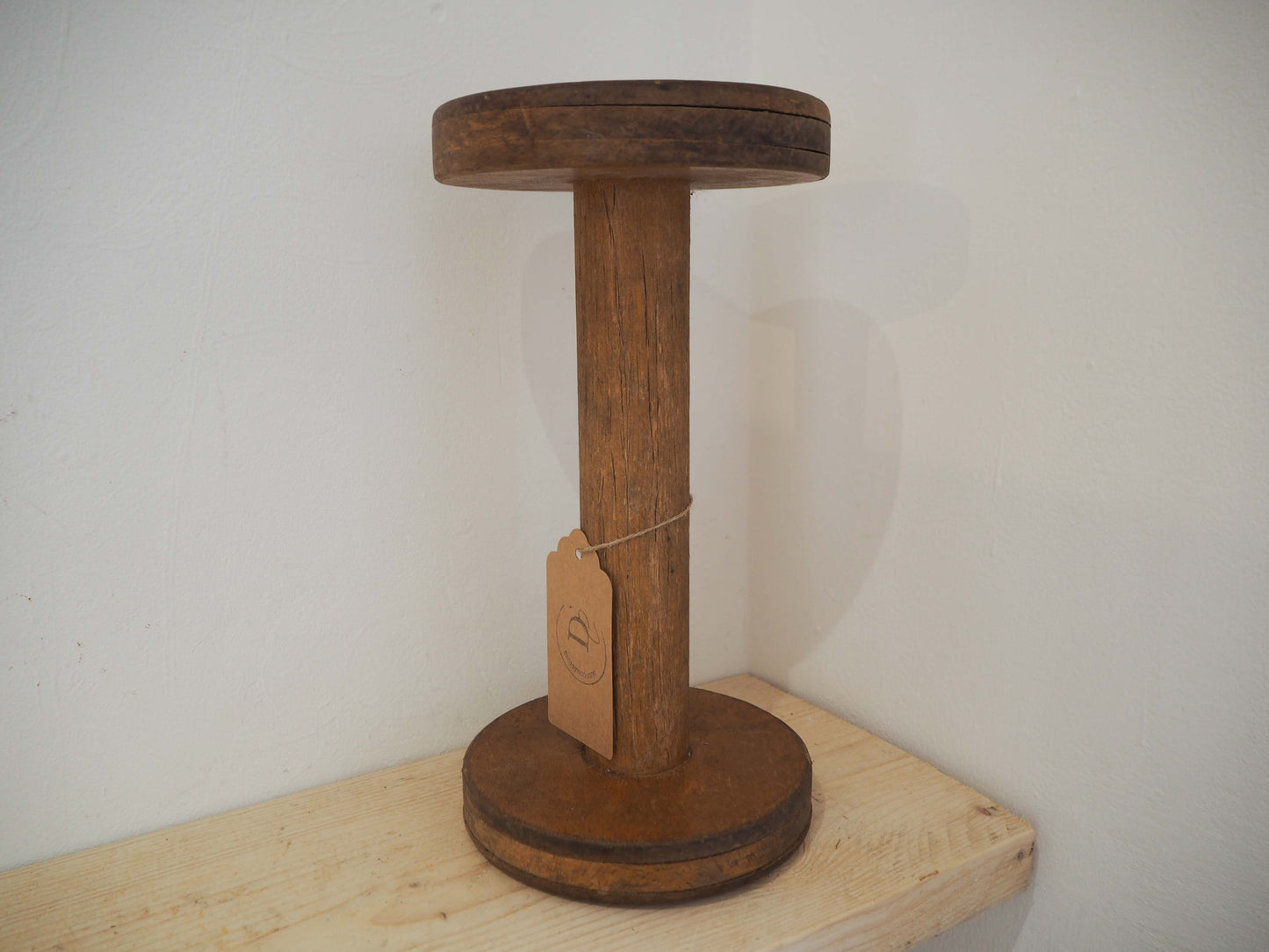 Vintage Wooden Textile Factory Bobbin / Industrial Spools (Sold Individually)