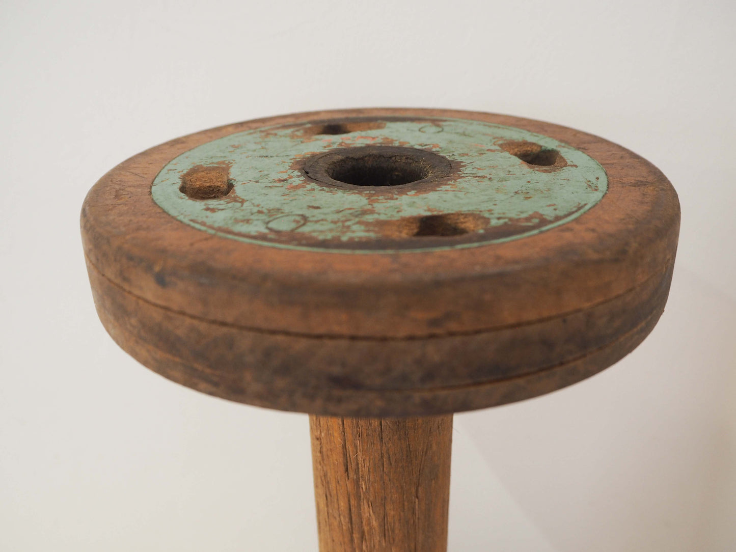 Vintage Wooden Textile Factory Bobbin / Industrial Spools (Sold Individually)