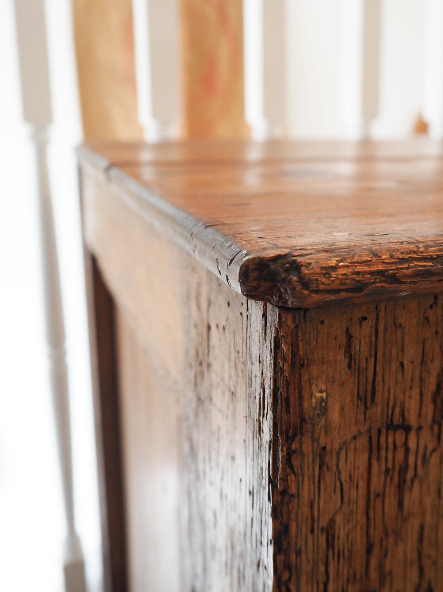 Vintage Antique Pine Meat Safe With Latch / Side Table / Storage Cupboard