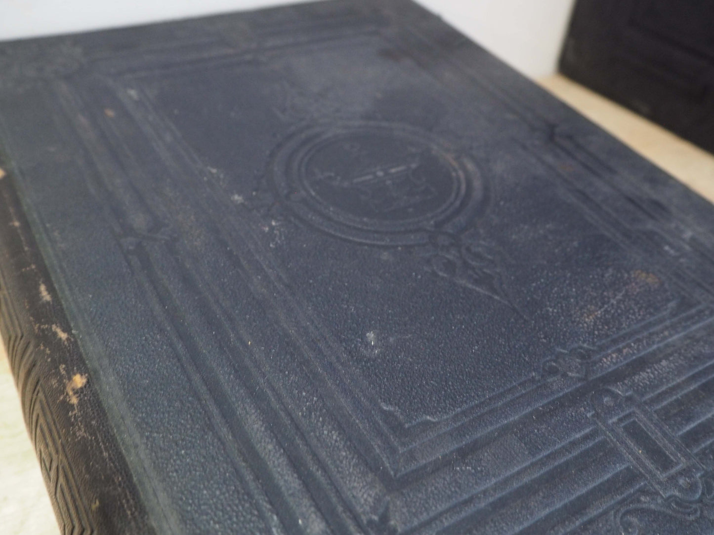 Vintage French Leather Bound Dictionary's / Collective Books (Sold Individually)