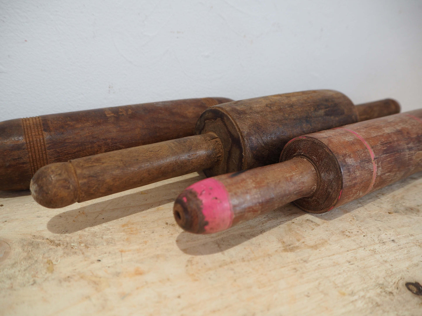 Vintage Antique Wooden Rolling Pins / Kitchen Decor (Sold Individually)