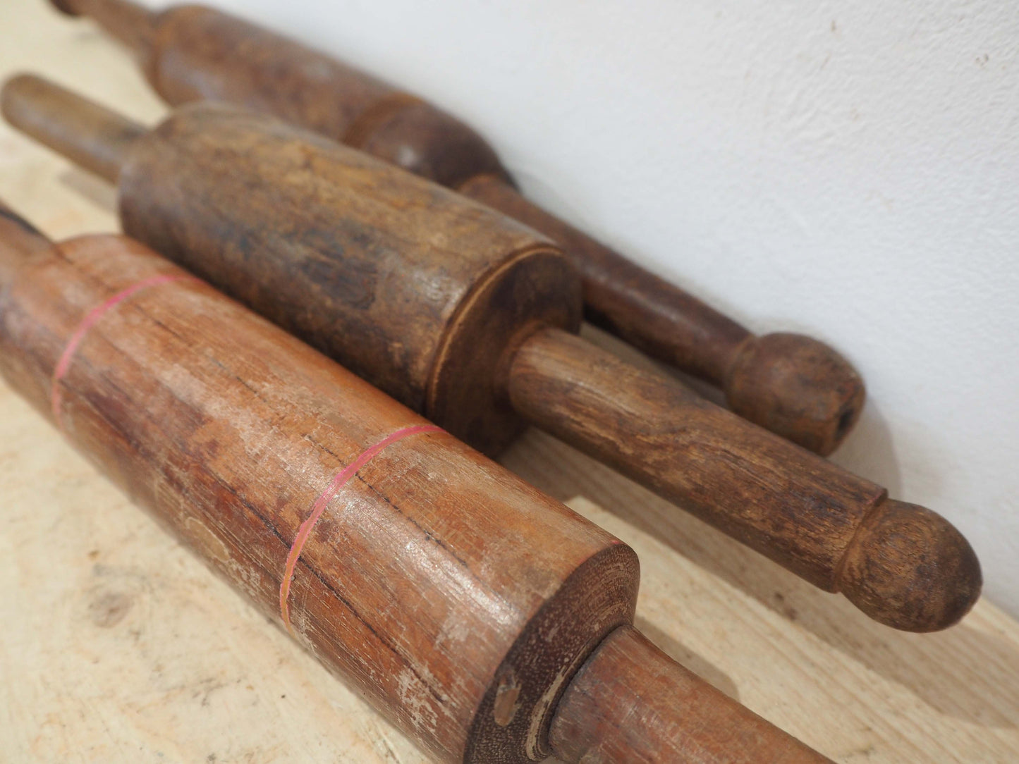 Vintage Antique Wooden Rolling Pins / Kitchen Decor (Sold Individually)