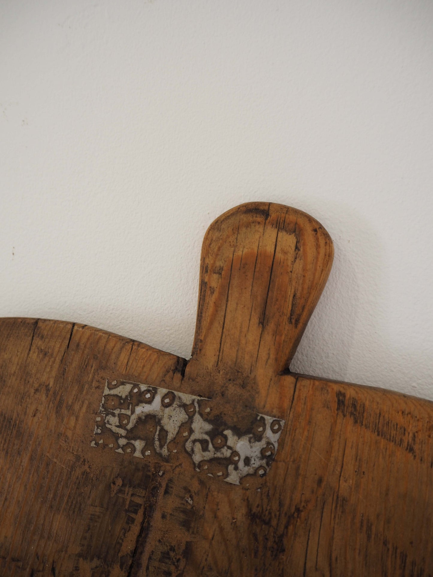 Antique Vintage Turkish Wooden Bread Board / Chopping Charcuterie Board / Wooden Serving Plate