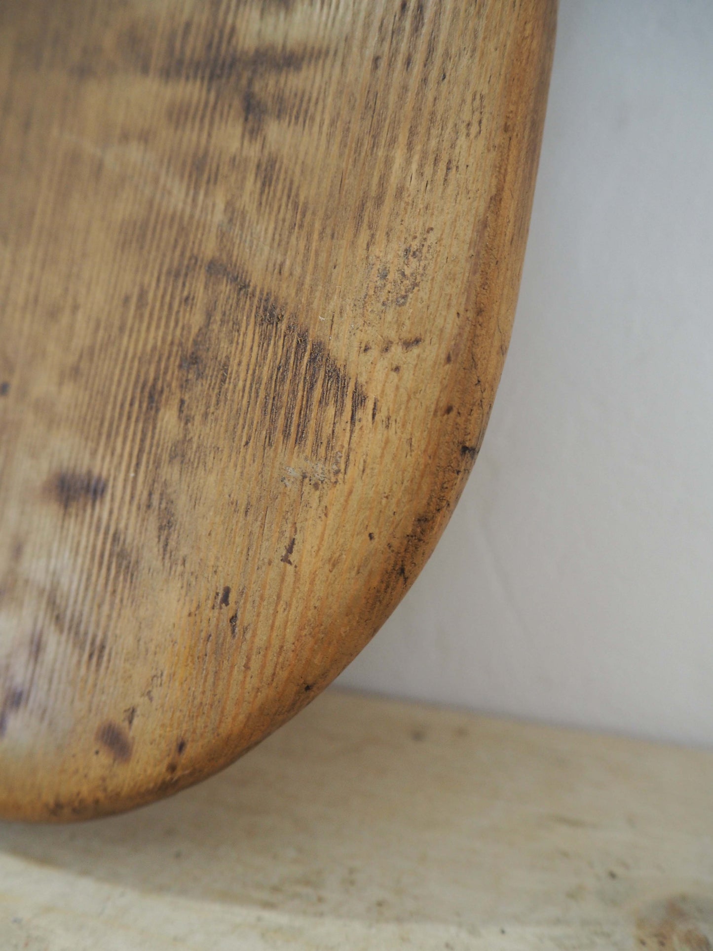 Antique Vintage Turkish Wooden Bread Board / Chopping Charcuterie Board / Wooden Serving Plate