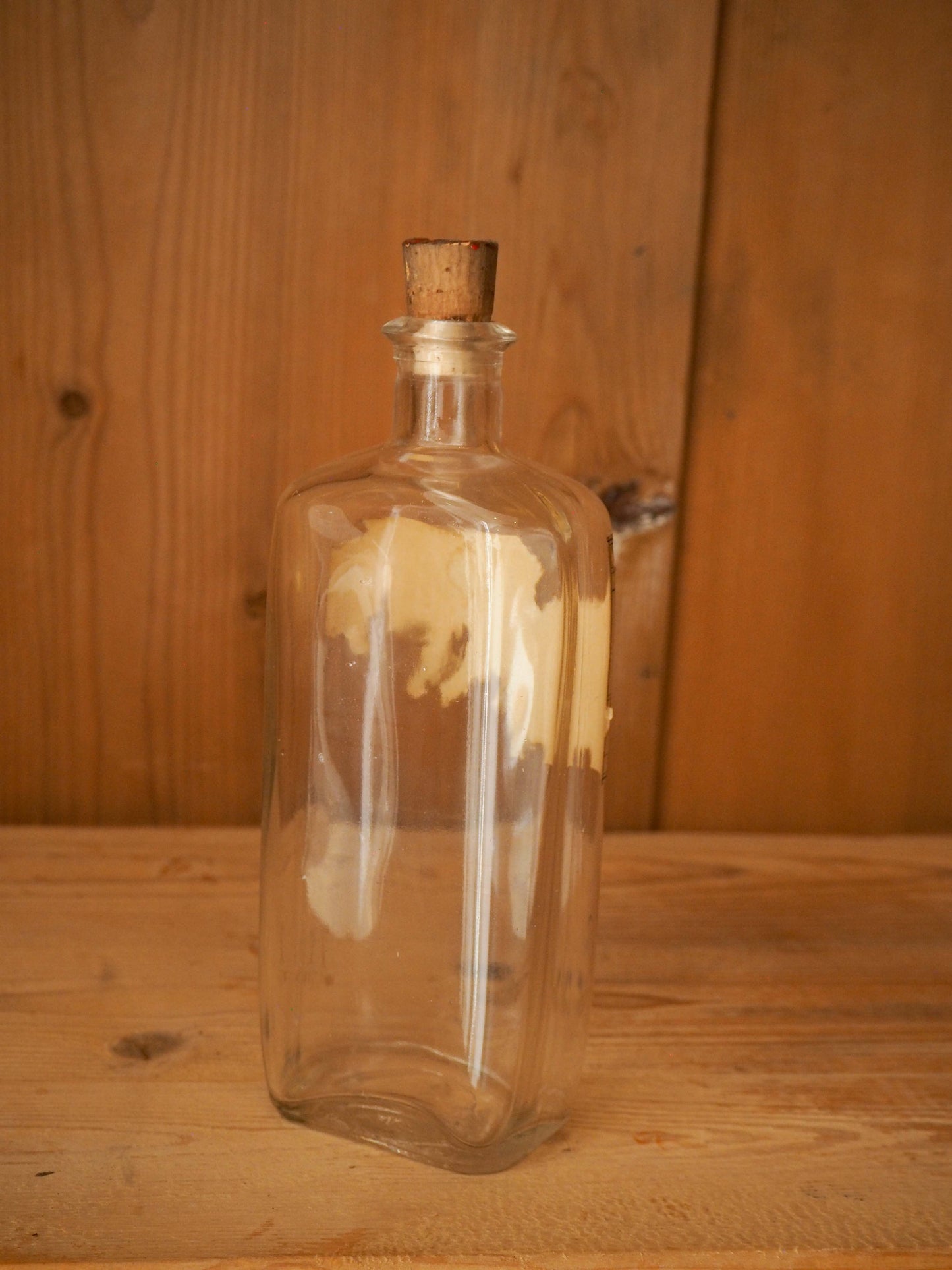 Trio of Vintage / Antique English Apothecary Chemist Bottles With Original Labels (Sold Individually)