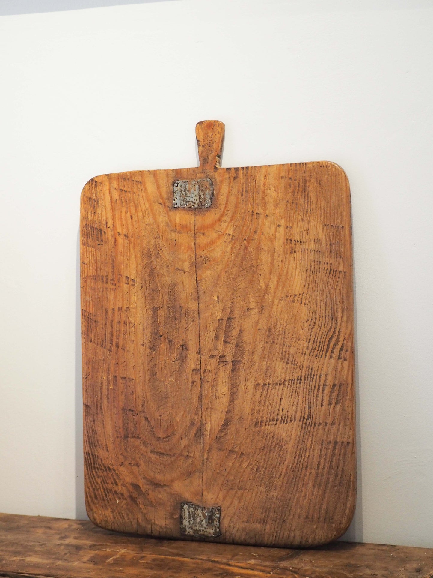 Antique Vintage Rustic Turkish Wooden Charcuterie / Bread Board