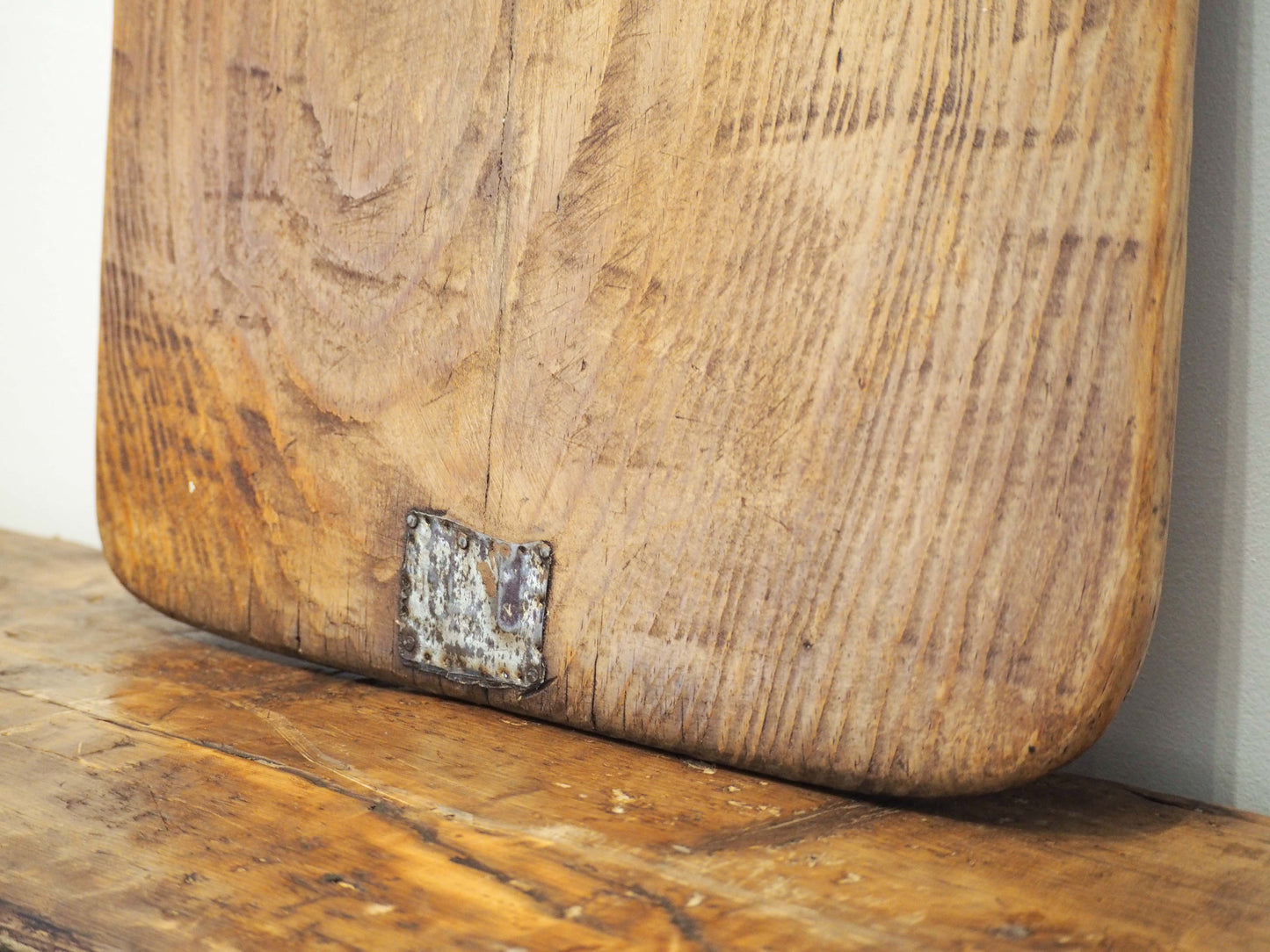 Antique Vintage Rustic Turkish Wooden Charcuterie / Bread Board