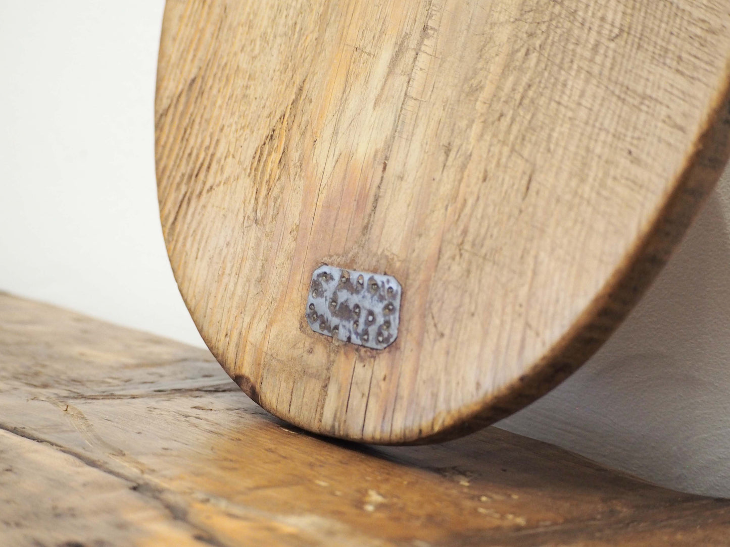 Antique Vintage Rustic Turkish Wooden Charcuterie / Bread Board