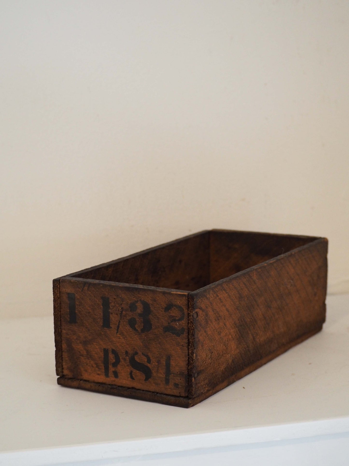 Vintage Rustic Wooden Decorative Box / Storage Box / Kitchen Decor