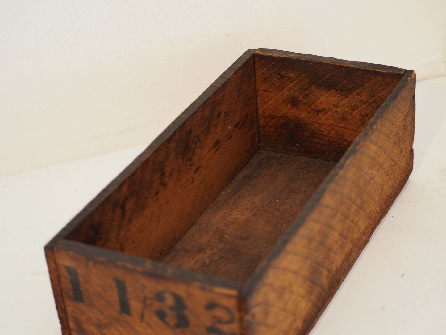 Vintage Rustic Wooden Decorative Box / Storage Box / Kitchen Decor