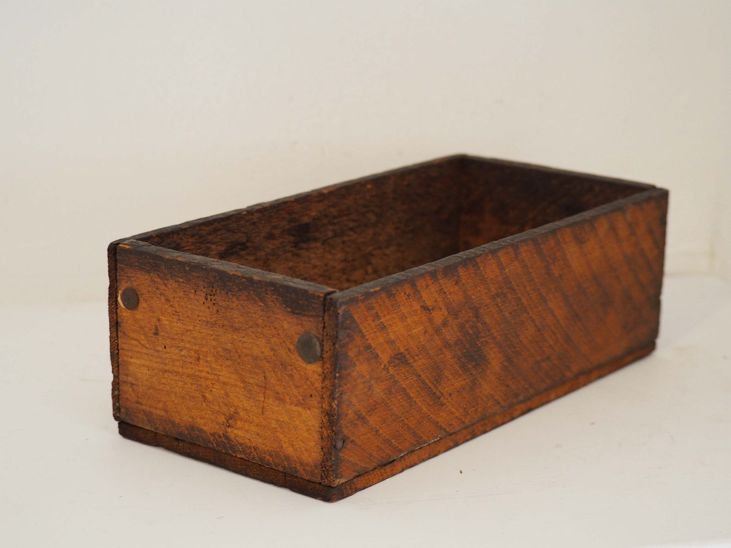 Vintage Rustic Wooden Decorative Box / Storage Box / Kitchen Decor