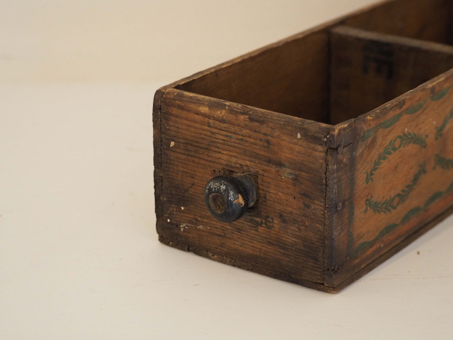Vintage Rustic Wooden Decorative Box / Storage Box / Kitchen Decor