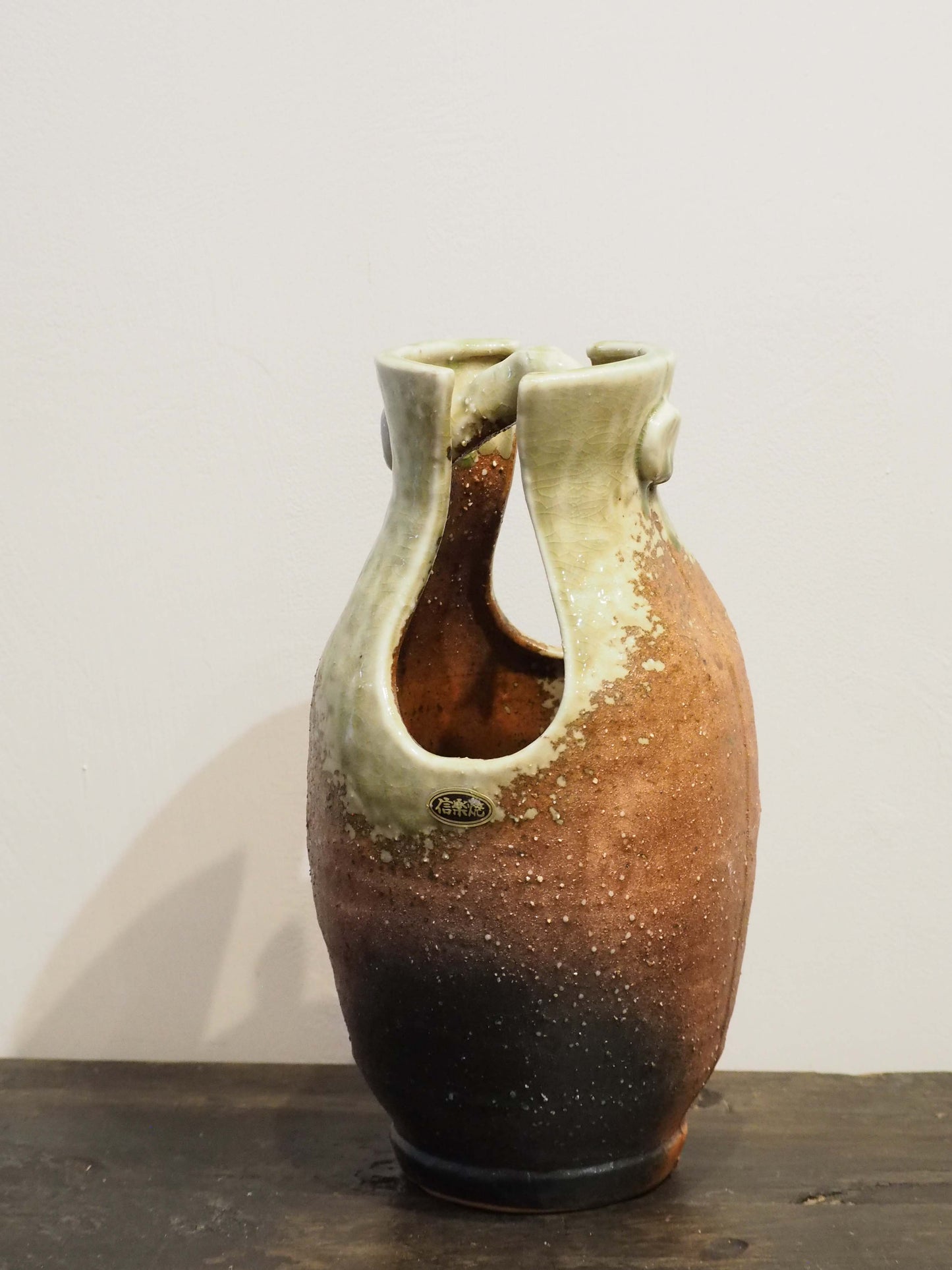 Japanese Ceramic Studio Pottery Decorative Vase Ornament in Original Box