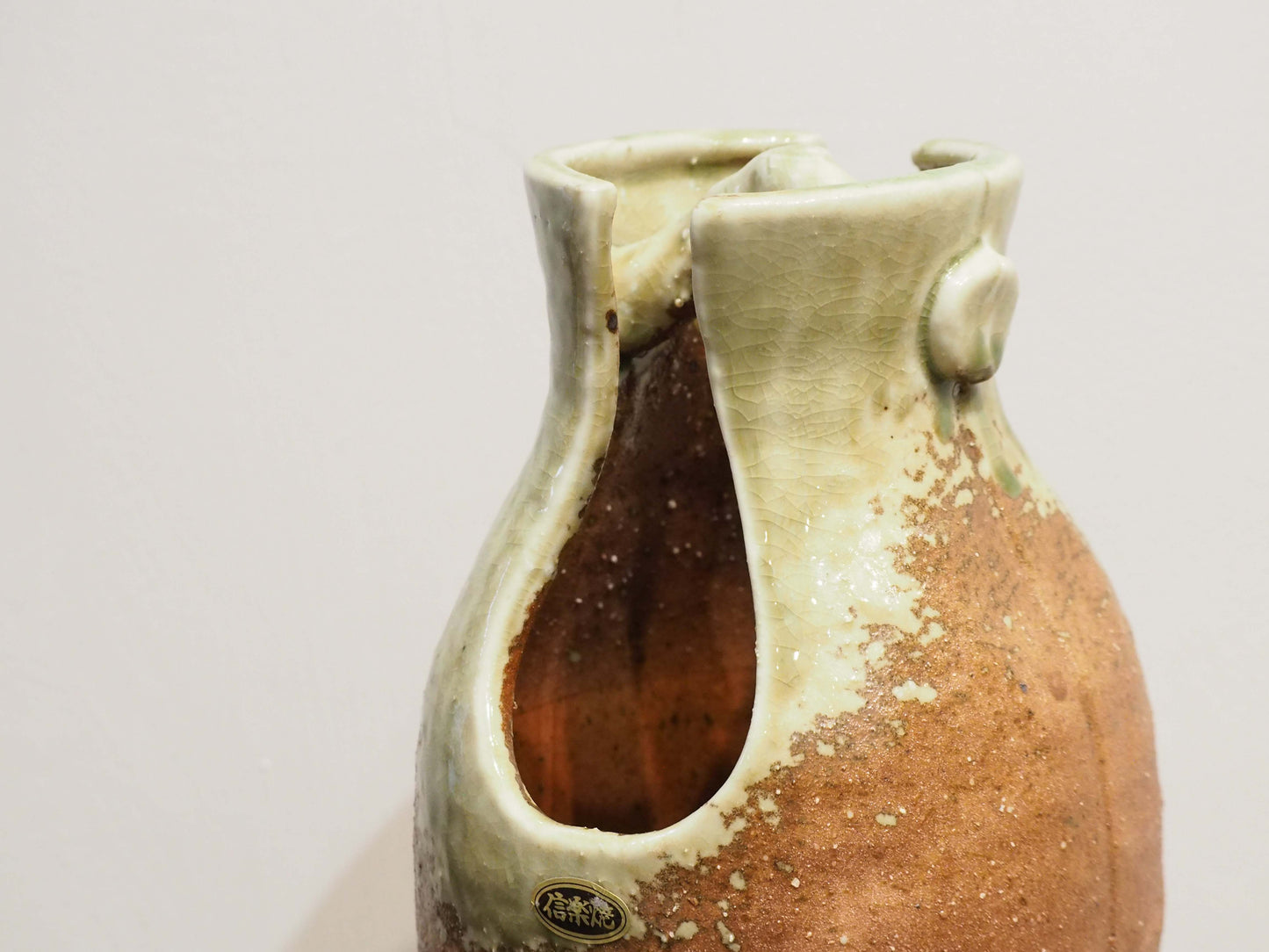 Japanese Ceramic Studio Pottery Decorative Vase Ornament in Original Box