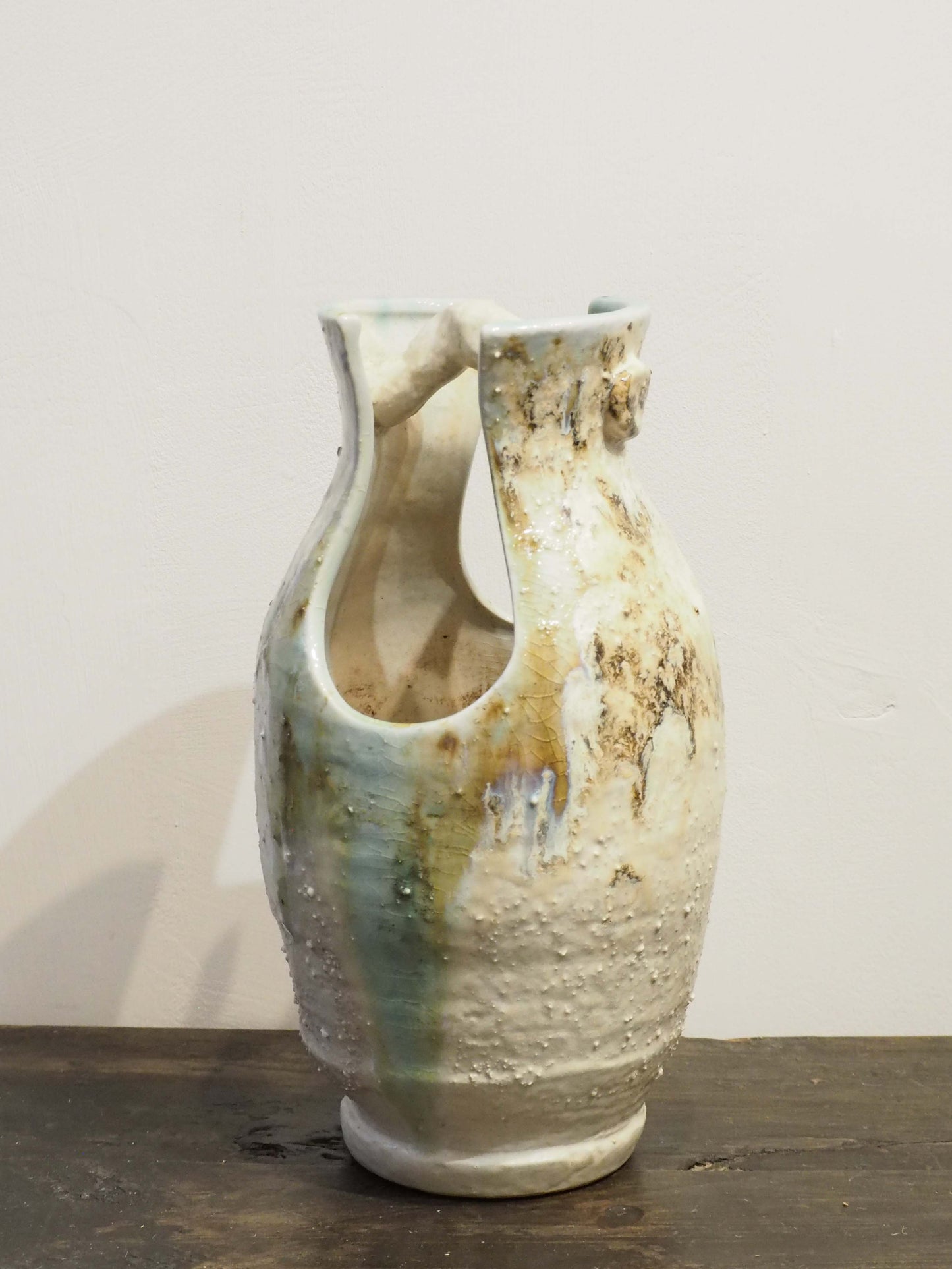 Japanese Ceramic Studio Pottery Decorative Vase Ornament in Original Box