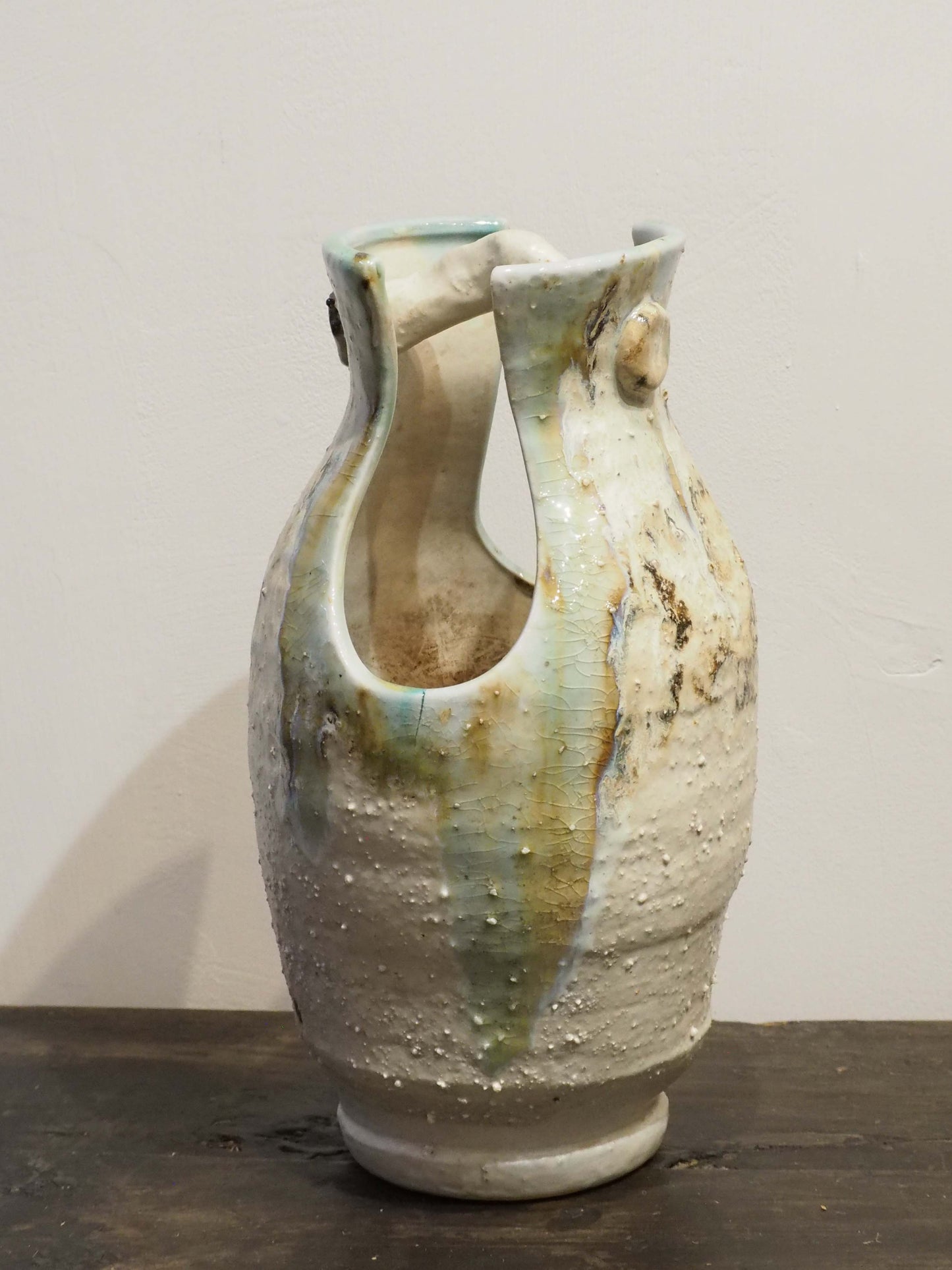 Japanese Ceramic Studio Pottery Decorative Vase Ornament in Original Box