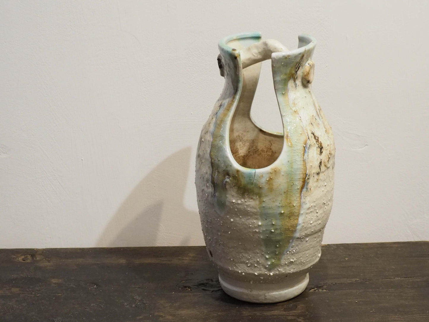 Japanese Ceramic Studio Pottery Decorative Vase Ornament in Original Box