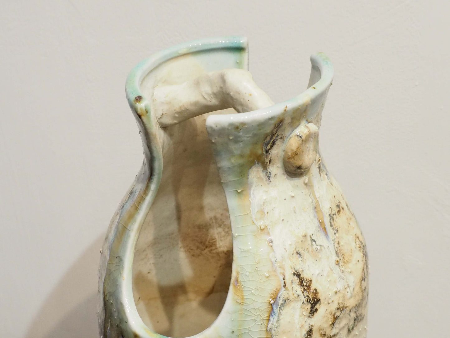 Japanese Ceramic Studio Pottery Decorative Vase Ornament in Original Box