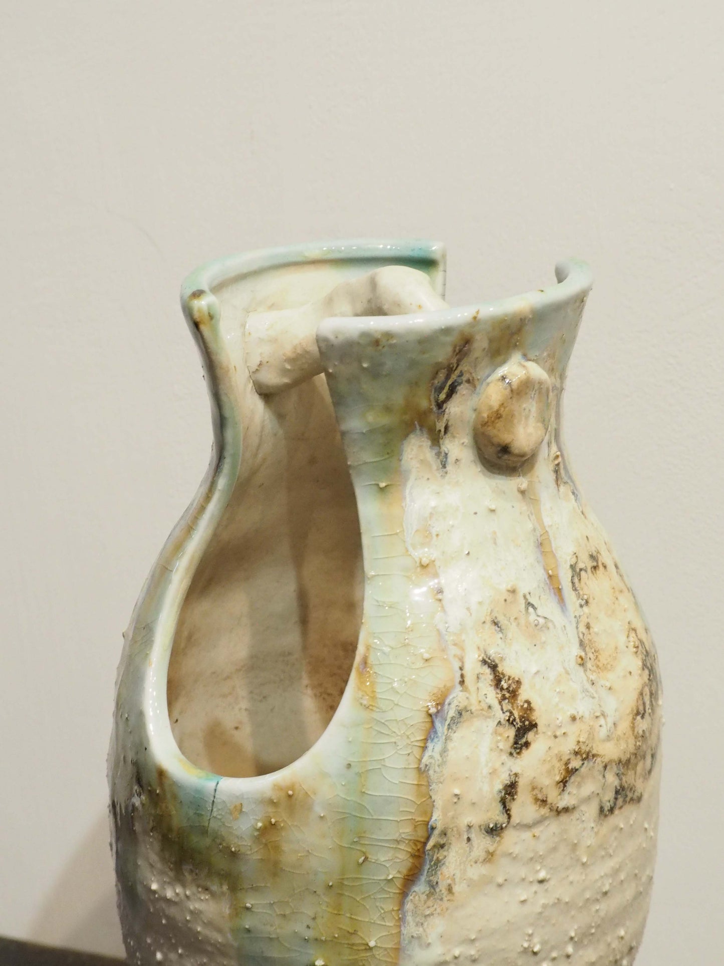 Japanese Ceramic Studio Pottery Decorative Vase Ornament in Original Box