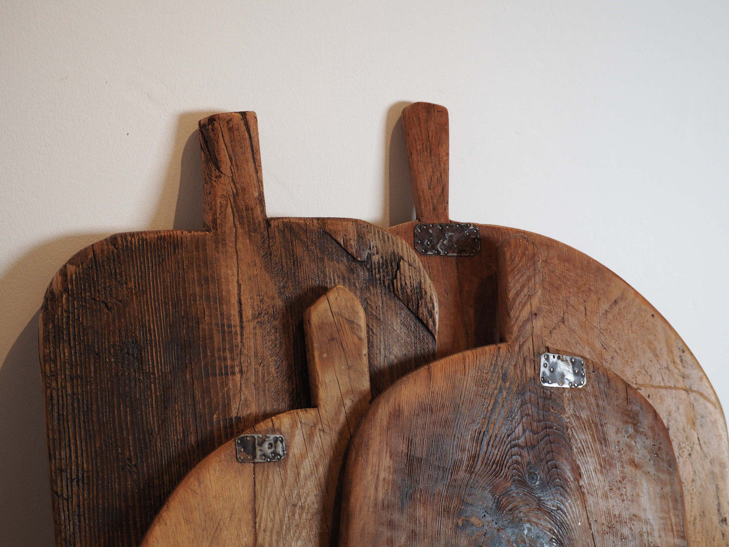 Antique Vintage Rustic Turkish Wooden Charcuterie Chopping Board / Bread Board (Sold individually)