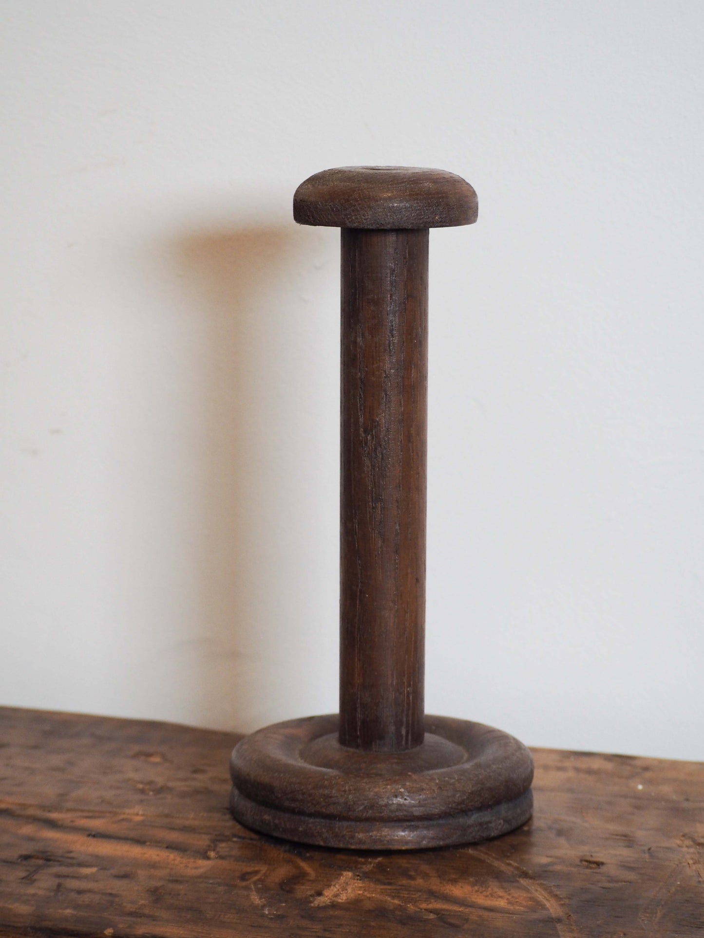Antique Vintage French Wooden Turned Hat Stands (Sold Individually)
