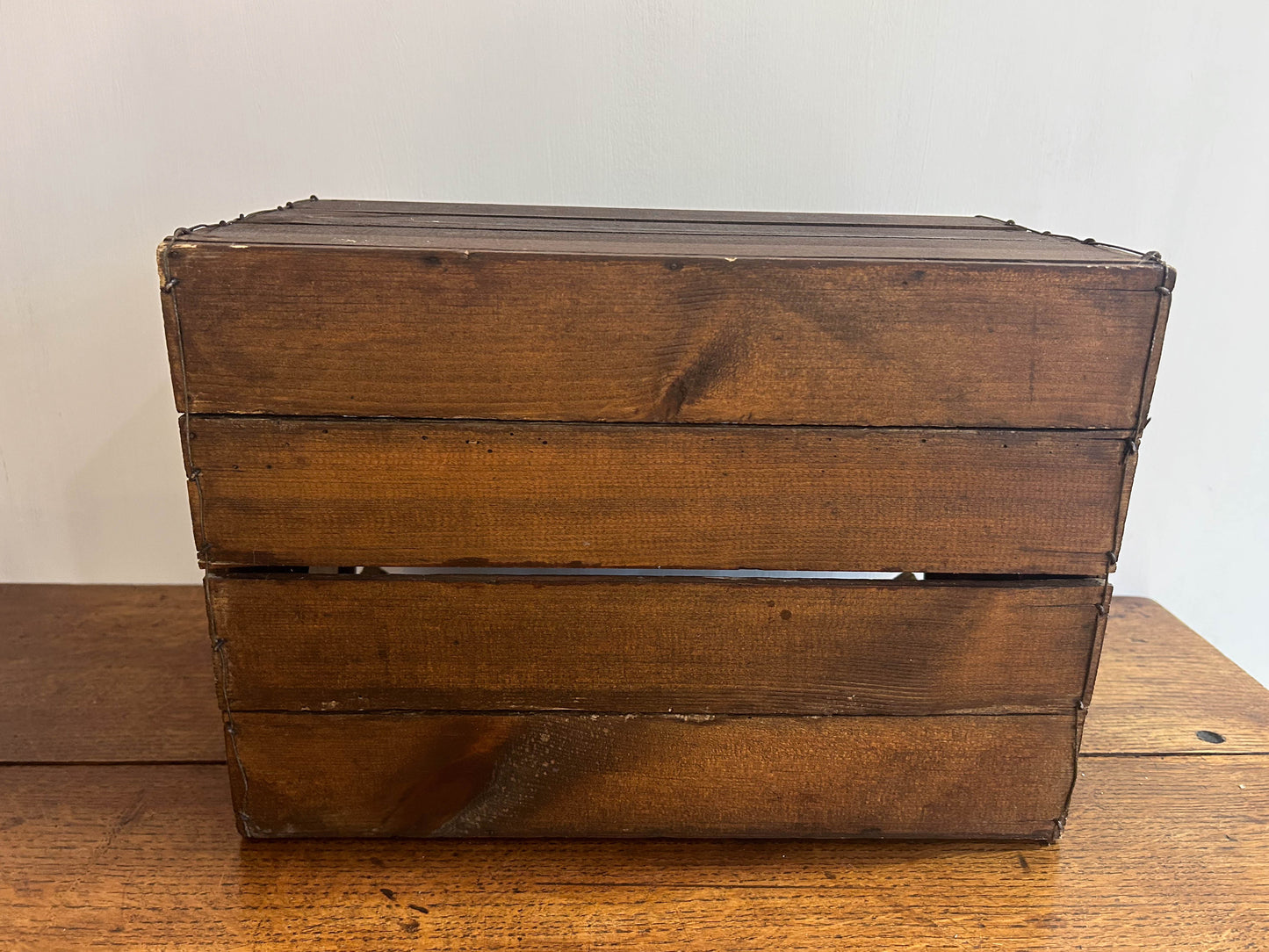 Antique Vintage Rustic Wooden Crate