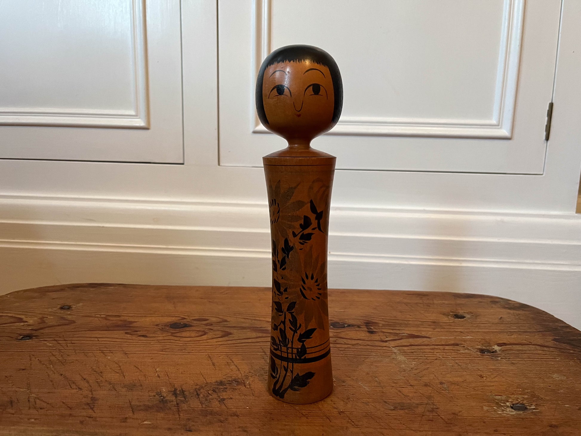 Vintage Antique Wooden Japanese Kokeshi Doll (Sold Individually)