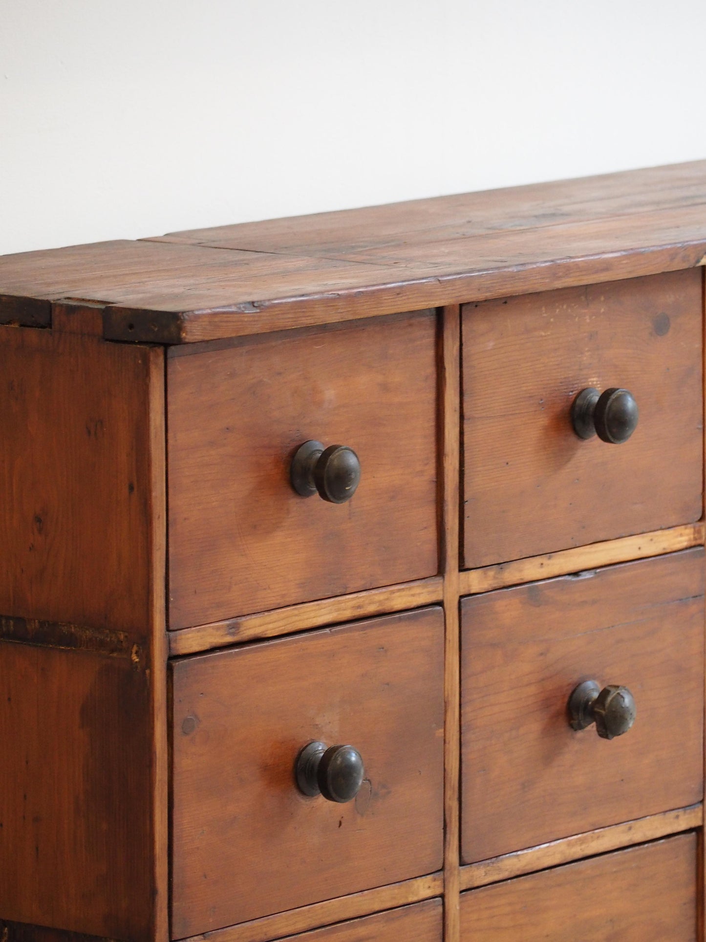 Vintage Antique Wooden Multi-Drawer Apothecary Cabinet / Chest of Drawers