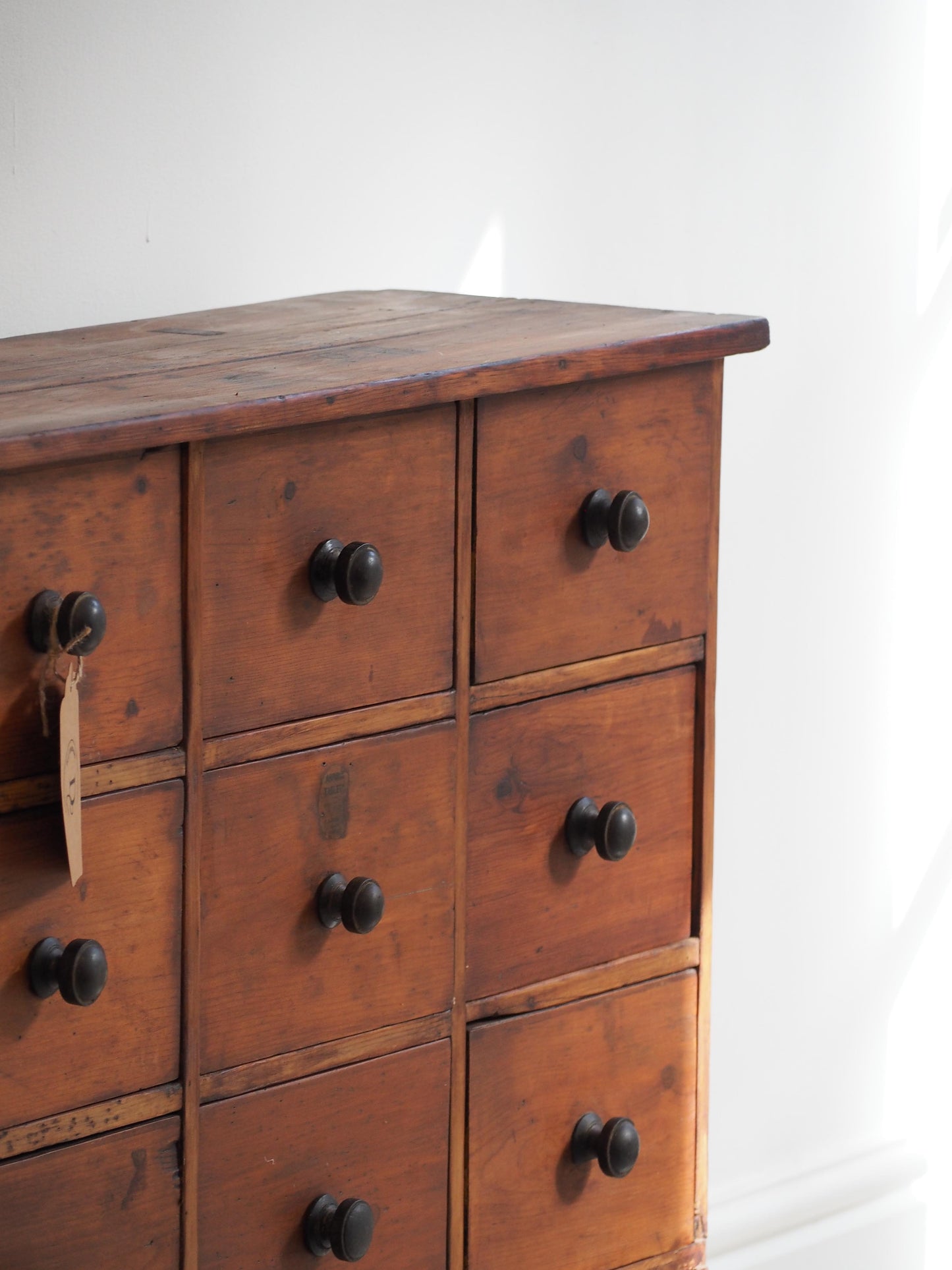 Vintage Antique Wooden Multi-Drawer Apothecary Cabinet / Chest of Drawers