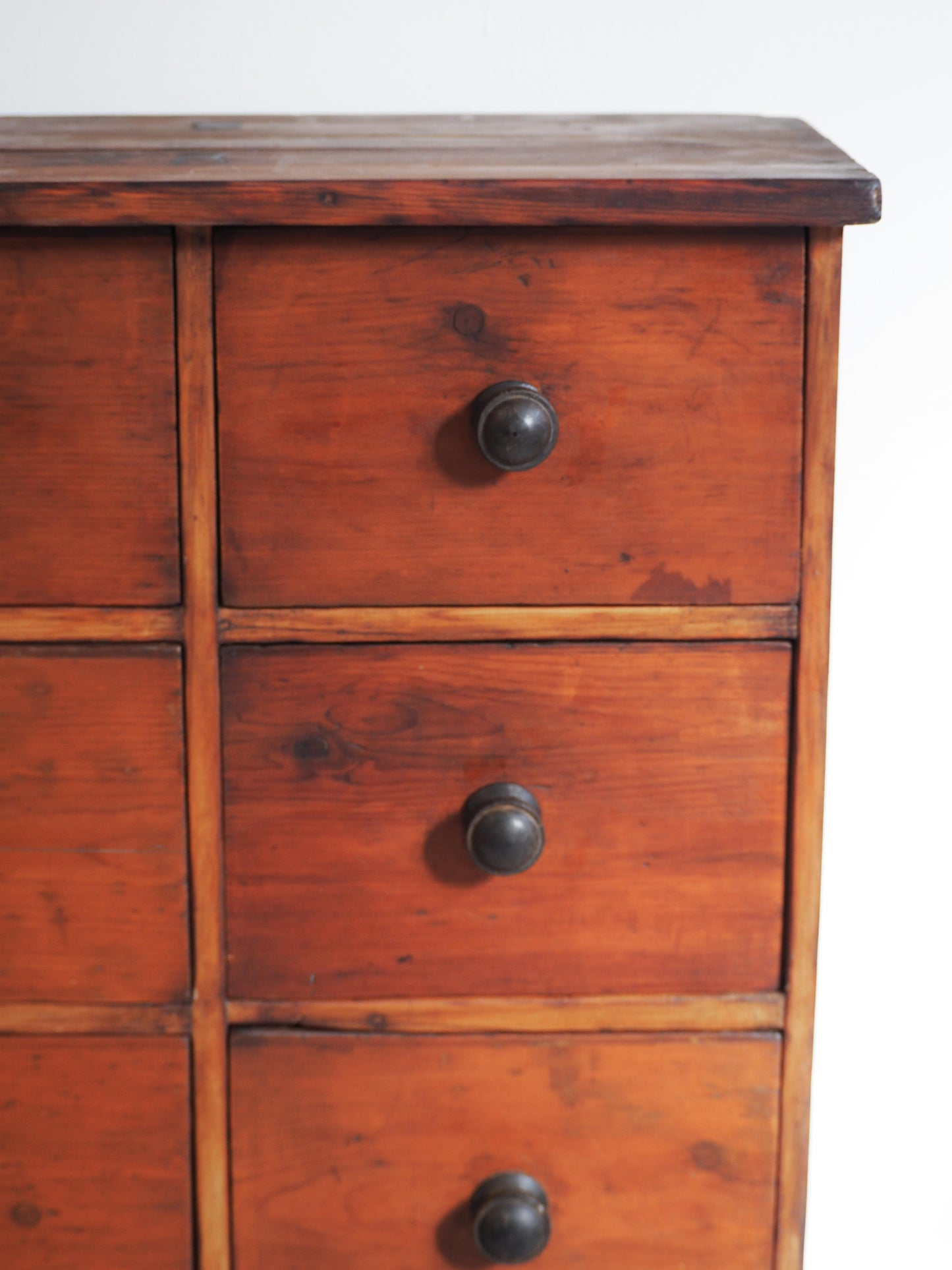 Vintage Antique Wooden Multi-Drawer Apothecary Cabinet / Chest of Drawers