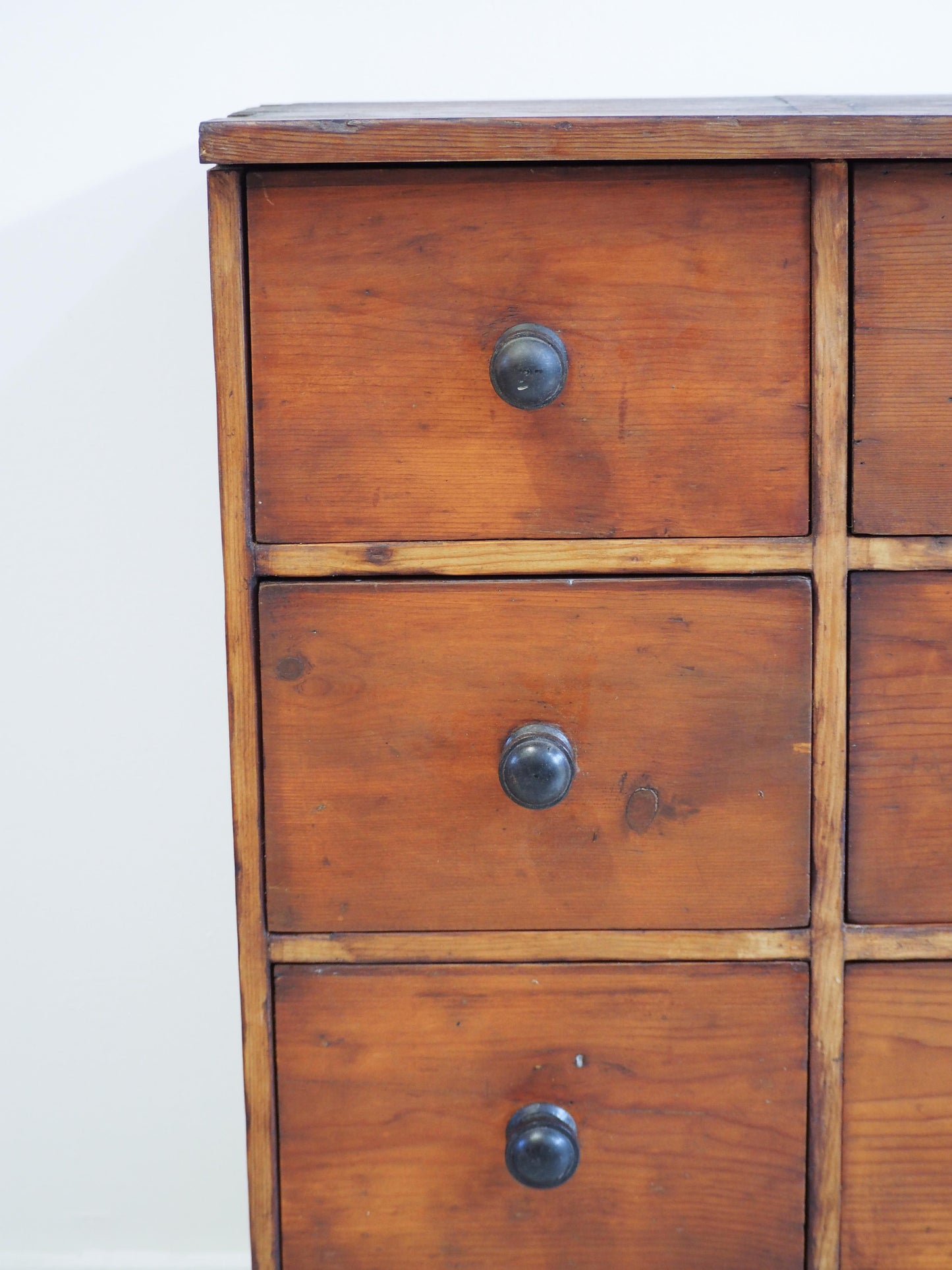 Vintage Antique Wooden Multi-Drawer Apothecary Cabinet / Chest of Drawers