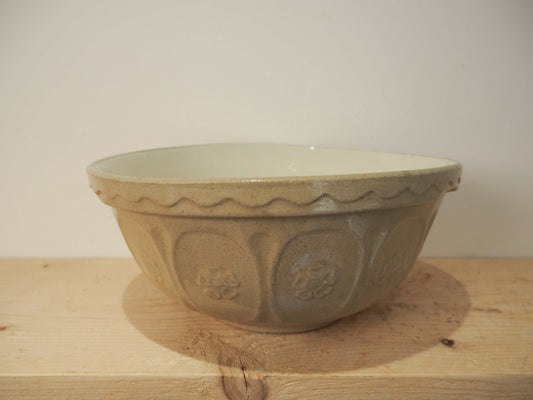 Vintage Original Ceramic Baking Mixing Bowl /  Made in England