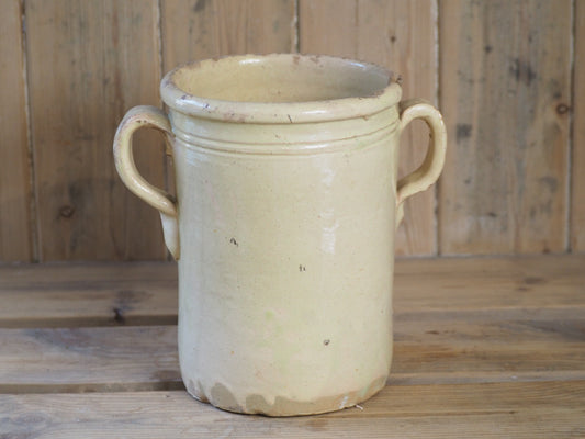Antique 19th Century Italian Anchovy Pot / Confit, Sardine Jar