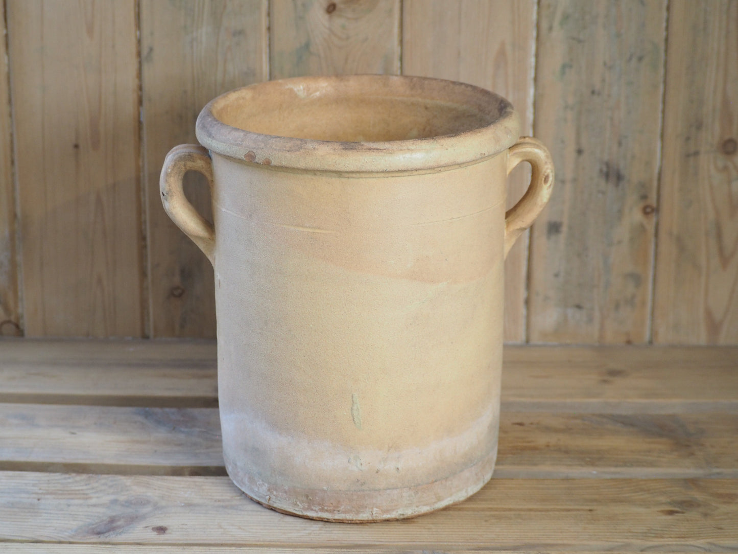 Antique 19th Century Italian Anchovy Pot / Confit, Sardine Jar