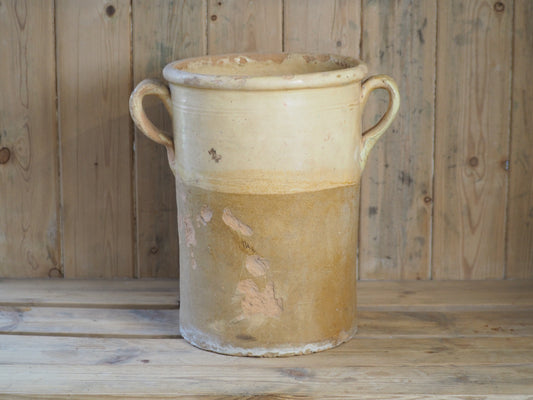 Antique 19th Century Italian Anchovy Pot / Confit, Sardine Jar