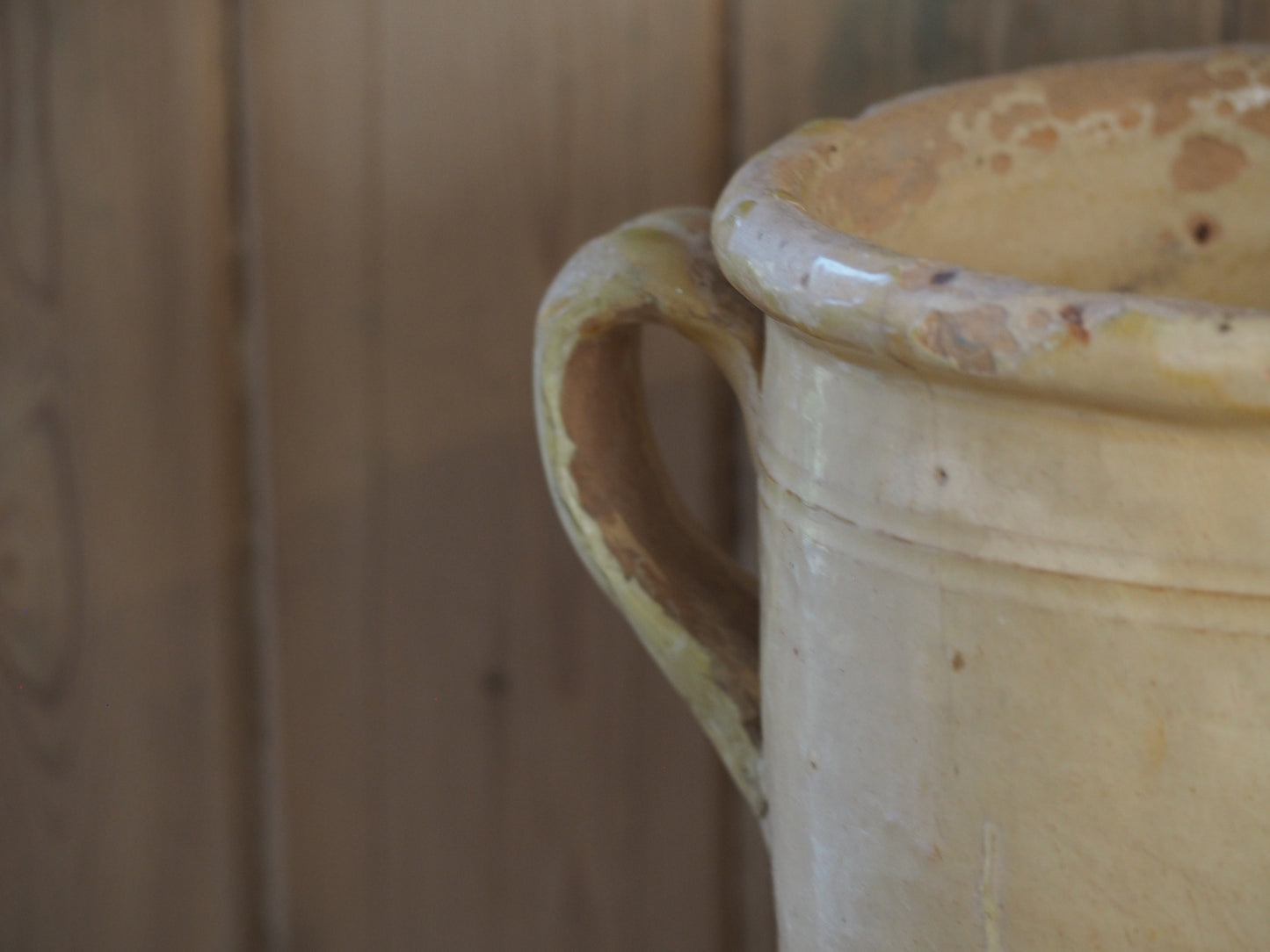 Antique 19th Century Italian Anchovy Pot / Confit, Sardine Jar