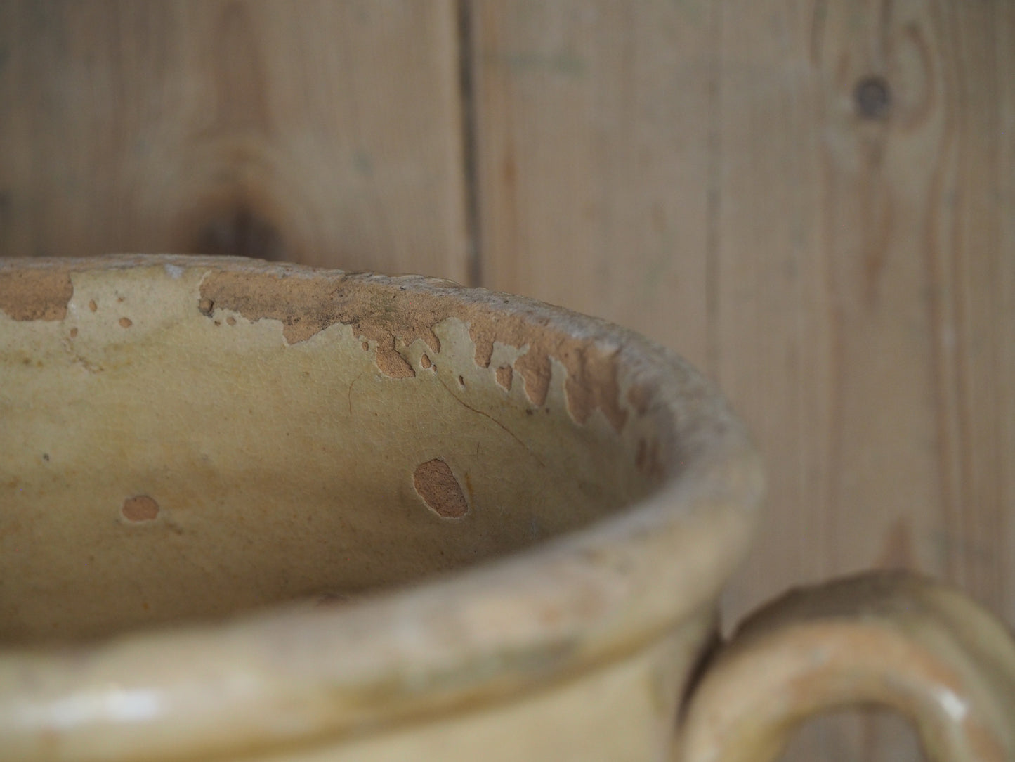 Antique 19th Century Italian Anchovy Pot / Confit, Sardine Jar